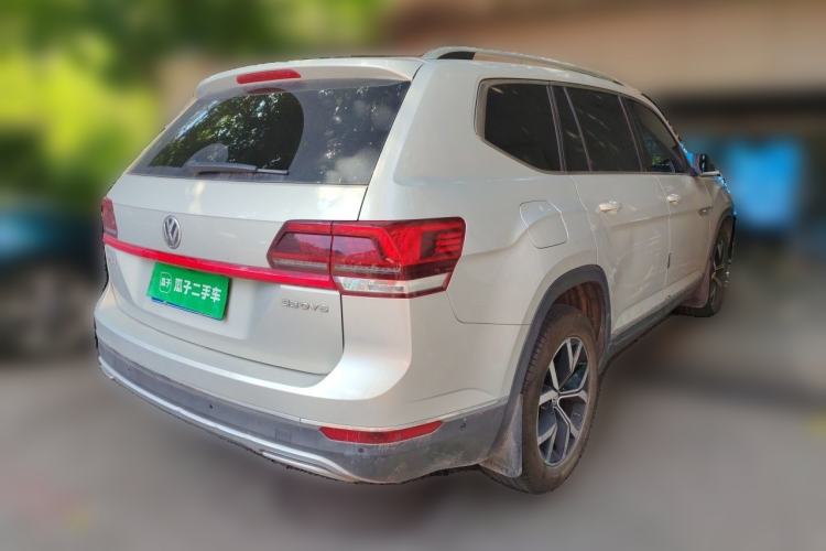 Used Volkswagen Teramont 2020 Revised Version 380TSI Four-Wheel Drive Luxury Edition Rear Right 45 Deg