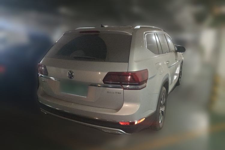 Used Volkswagen Teramont 2020 380TSI Four-Wheel Drive Luxury Version China VI Standard Rear Right 45 Deg