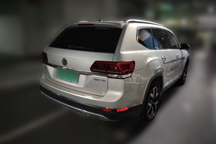 Used Volkswagen Teramont 2020 330TSI Two-Wheel-Drive Luxury Edition China VI Standard Rear Right 45 Deg