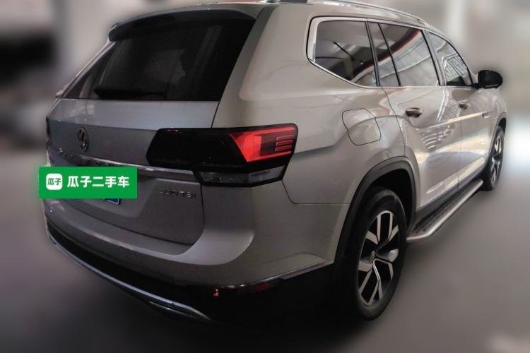 Used Volkswagen Teramont 2020 Revised Version 330TSI Two-Wheel Drive Luxury Edition Rear Right 45 Deg