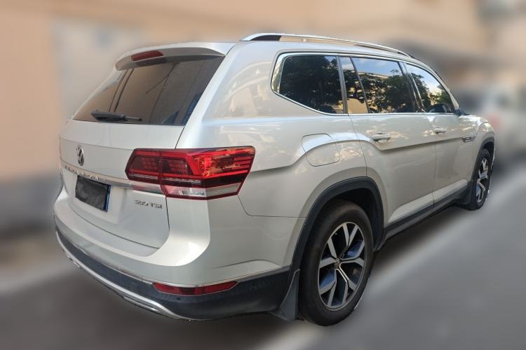 Used Volkswagen Teramont 2020 380TSI Four-Wheel Drive Luxury Version China VI Standard Rear Right 45 Deg