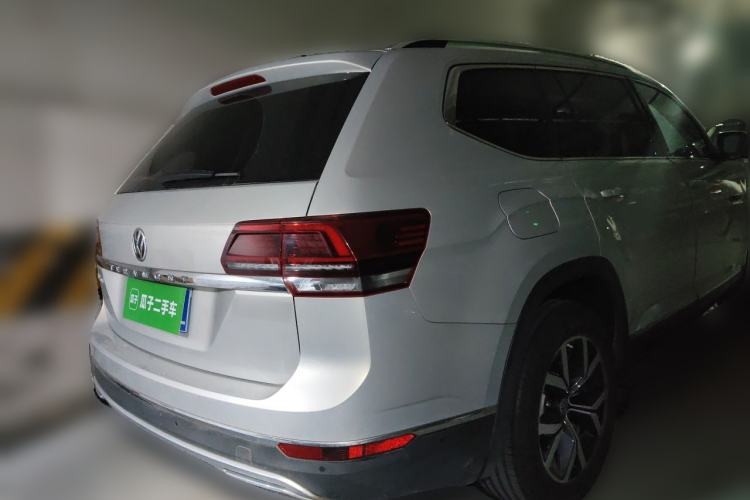 Used Volkswagen Teramont 2020 380TSI Four-Wheel Drive Luxury Version China VI Standard Rear Right 45 Deg
