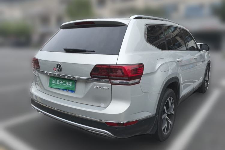 Used Volkswagen Teramont 2020 380TSI Four-Wheel Drive Luxury Version China VI Standard Rear Right 45 Deg