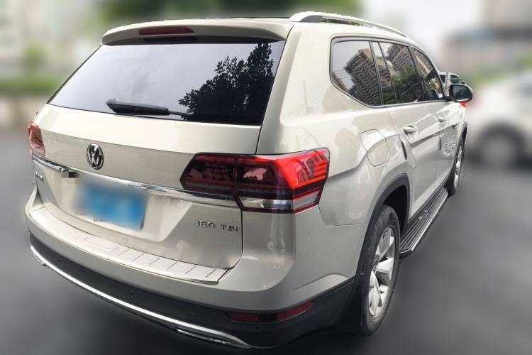 Used Volkswagen Teramont 2020 380TSI Four-Wheel Drive Comfort Edition China VI Standard Rear Right 45 Deg