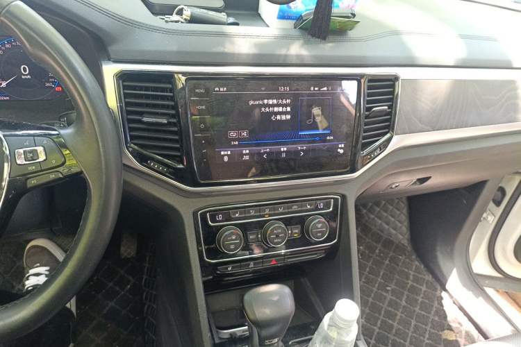 Used Volkswagen Teramont 2020 Revised Version 530 V6 Four-Wheel Drive Flagship Edition Audio And AC Panel