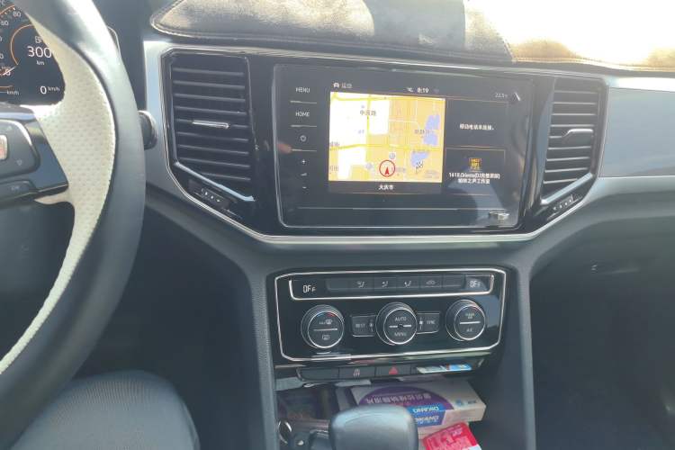 Used Volkswagen Teramont 2020 380TSI Four-Wheel Drive Comfort Edition China VI Standard Audio And AC Panel