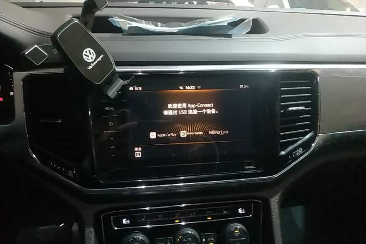 Used Volkswagen Teramont 2020 380TSI Four-Wheel Drive Luxury Version China VI Standard Audio And AC Panel