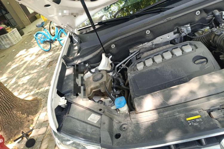 Used Volkswagen Teramont 2020 Revised Version 530 V6 Four-Wheel Drive Flagship Edition Engine Bay Right