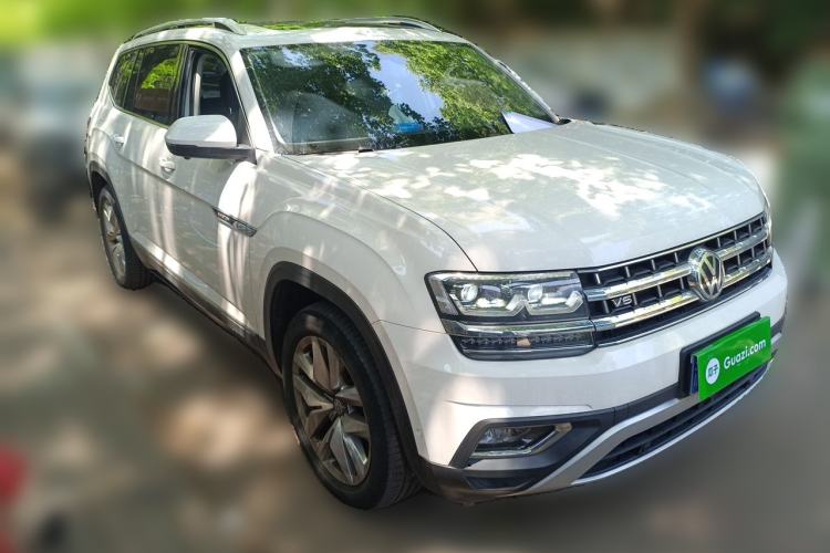 Used Volkswagen Teramont 2020 Revised Version 530 V6 Four-Wheel Drive Flagship Edition Front Right 45 Deg
