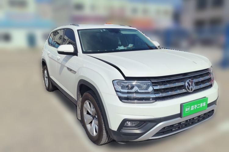 Used Volkswagen Teramont 2020 380TSI Four-Wheel Drive Comfort Edition China VI Standard Front Right 45 Deg