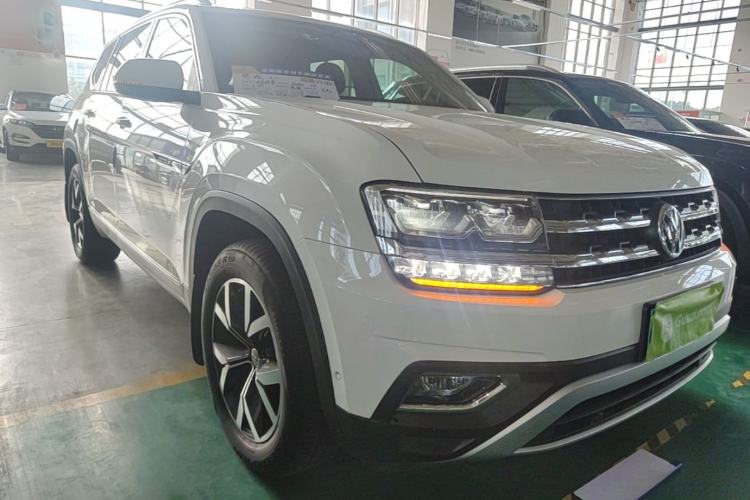 Used Volkswagen Teramont 2020 Revised Version 380TSI Four-Wheel Drive Luxury Edition Front Right 45 Deg