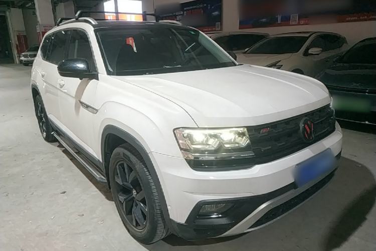 Used Volkswagen Teramont 2020 380TSI Four-Wheel Drive Luxury Version China VI Standard Front Right 45 Deg