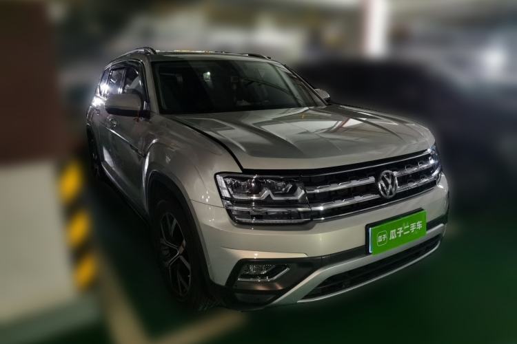 Used Volkswagen Teramont 2020 380TSI Four-Wheel Drive Luxury Version China VI Standard Front Right 45 Deg