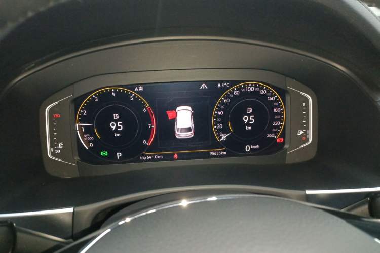 Used Volkswagen Teramont 2020 380TSI Four-Wheel Drive Luxury Version China VI Standard Instrument Cluster