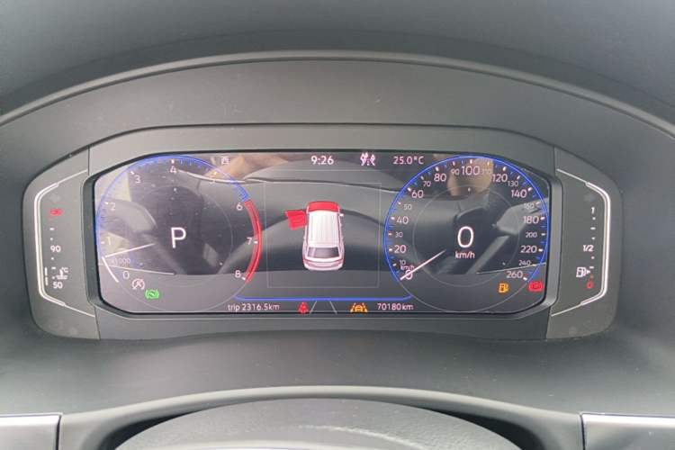 Used Volkswagen Teramont 2020 Revised Version 530 V6 Four-Wheel Drive Flagship Edition Instrument Cluster