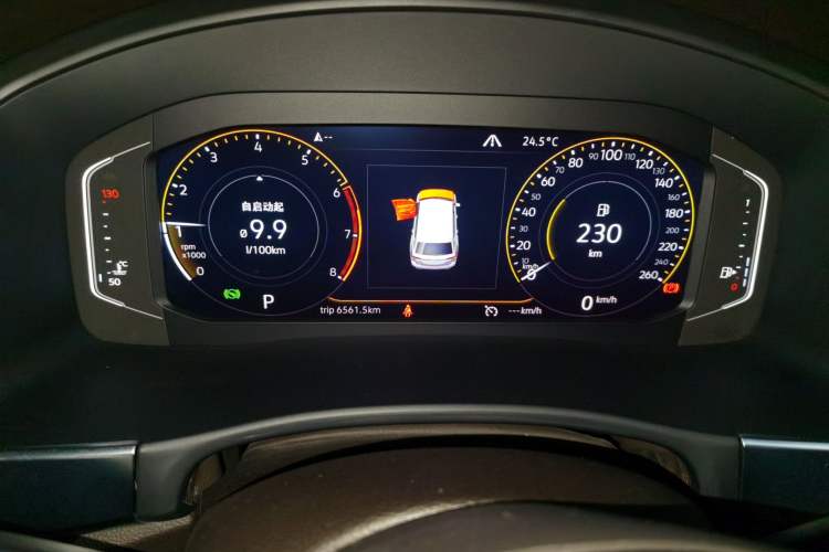 Used Volkswagen Teramont 2020 380TSI Four-Wheel Drive Luxury Version China VI Standard Instrument Cluster