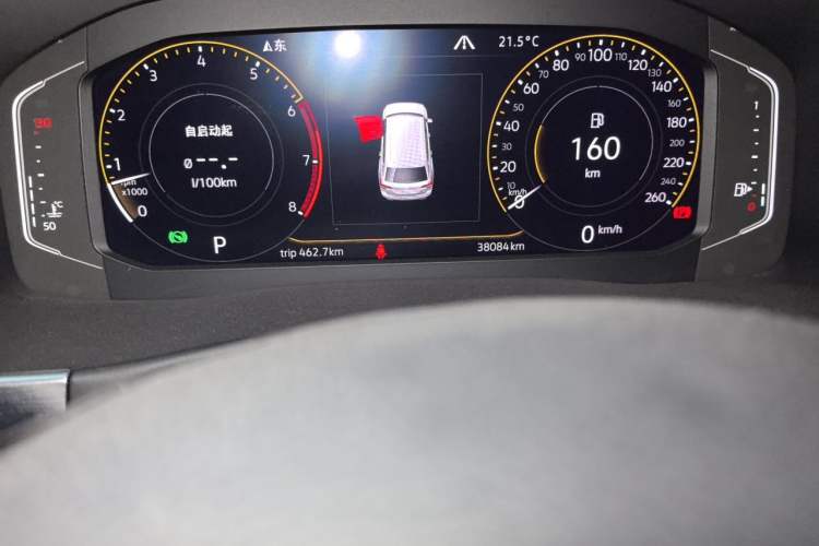 Used Volkswagen Teramont 2020 380TSI Four-Wheel Drive Comfort Edition China VI Standard Odometer Close Up