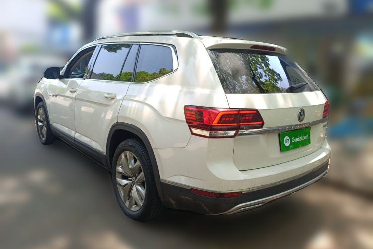 Used Volkswagen Teramont 2020 Revised Version 530 V6 Four-Wheel Drive Flagship Edition Rear Left 45 Deg