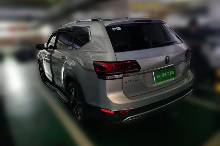 Used Volkswagen Teramont 2020 380TSI Four-Wheel Drive Luxury Version China VI Standard Rear Left 45 Deg