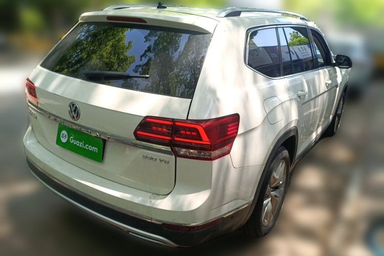 Used Volkswagen Teramont 2020 Revised Version 530 V6 Four-Wheel Drive Flagship Edition Rear Right 45 Deg