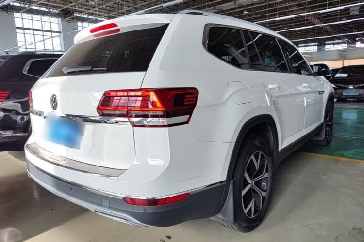 Used Volkswagen Teramont 2020 Revised Version 380TSI Four-Wheel Drive Luxury Edition Rear Right 45 Deg