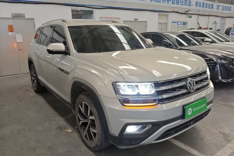 Used Volkswagen Teramont 2020 380TSI Four-Wheel Drive Luxury Version China VI Standard Front Right 45 Deg