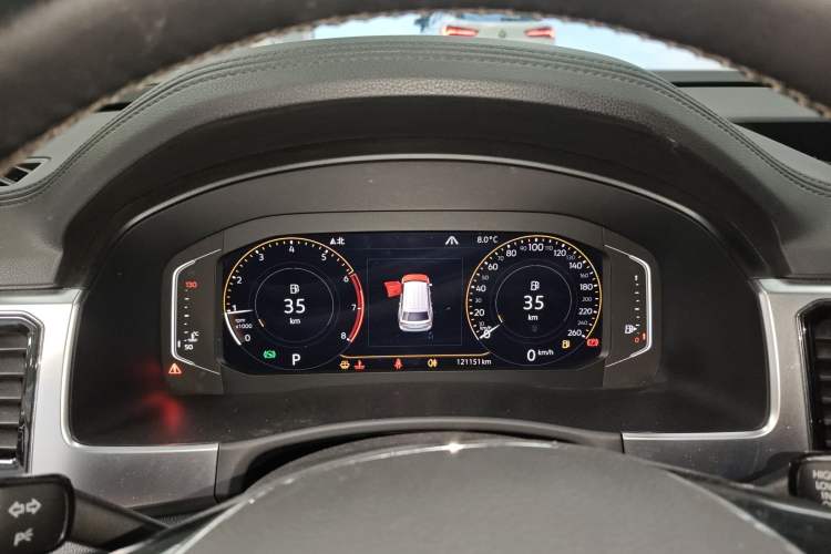 Used Volkswagen Teramont 2020 380TSI Four-Wheel Drive Luxury Version China VI Standard Instrument Cluster