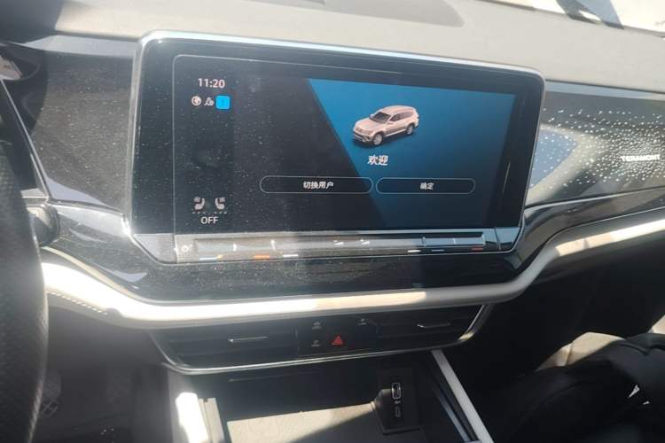 Used Volkswagen Teramont 2021 380TSI Four-Wheel Drive Prestige Flagship Edition Audio And AC Panel