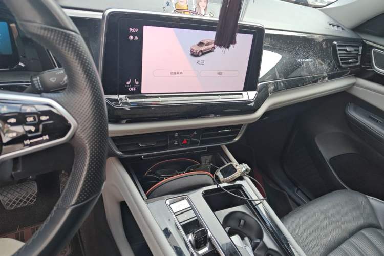 Used Volkswagen Teramont 2021 380TSI Four-Wheel Drive Prestige Luxury Edition Audio And AC Panel