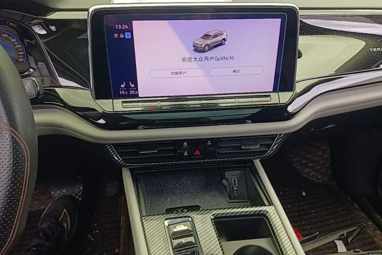 Used Volkswagen Teramont 2021 380TSI Four-Wheel Drive Prestige Luxury Edition Audio And AC Panel