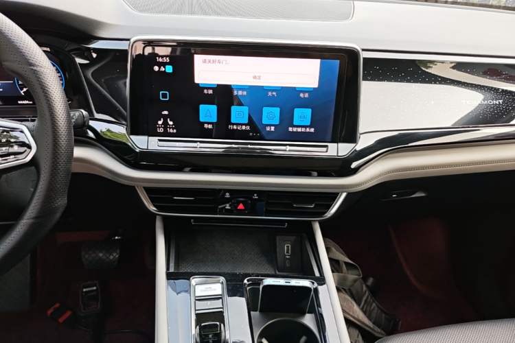 Used Volkswagen Teramont 2021 380TSI Four-Wheel Drive Prestige Luxury Edition Audio And AC Panel