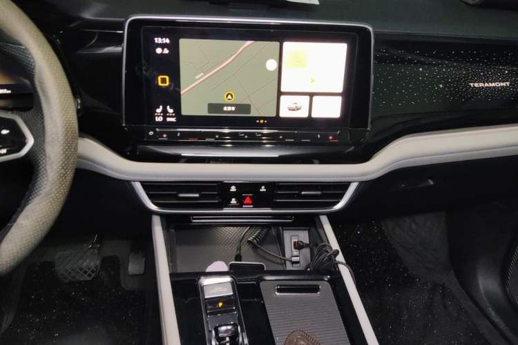 Used Volkswagen Teramont 2021 380TSI Four-Wheel Drive Prestige Luxury Edition Audio And AC Panel