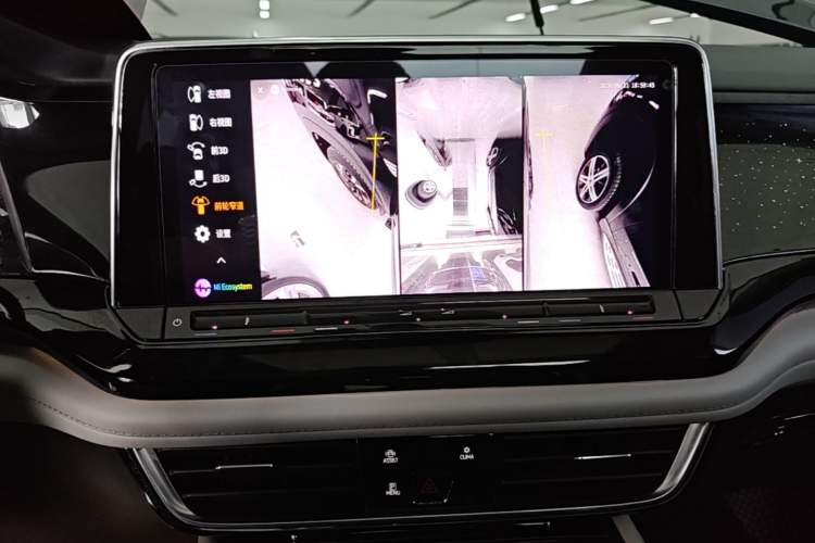 Used Volkswagen Teramont 2021 380TSI Four-Wheel Drive Prestige Luxury Edition Audio And AC Panel
