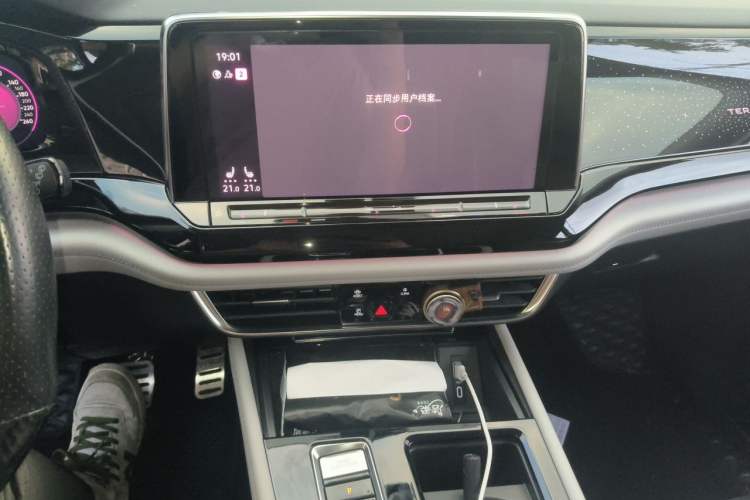Used Volkswagen Teramont 2021 380TSI Four-Wheel Drive Prestige Luxury Edition Audio And AC Panel