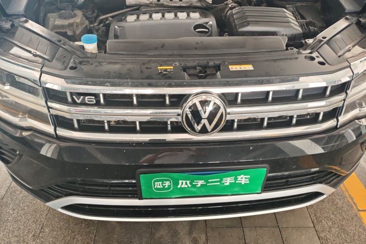 Used Volkswagen Teramont 2021 530 V6 Four-Wheel Drive Prestige Luxury Edition Engine Bay
