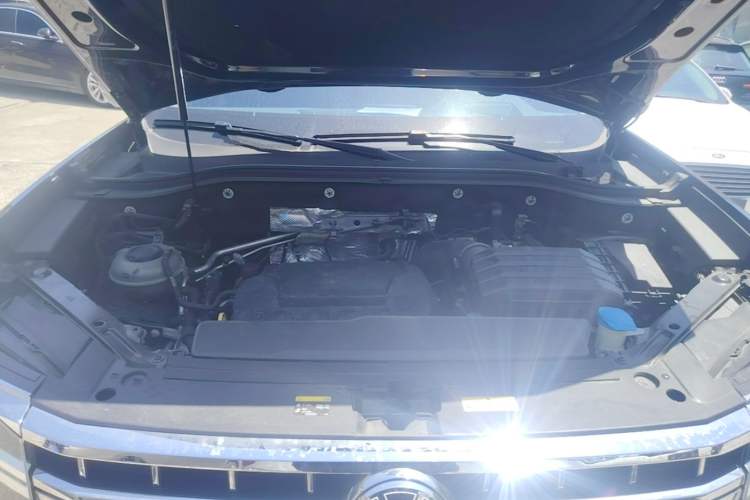 Used Volkswagen Teramont 2021 380TSI Four-Wheel Drive Prestige Flagship Edition Engine Bay