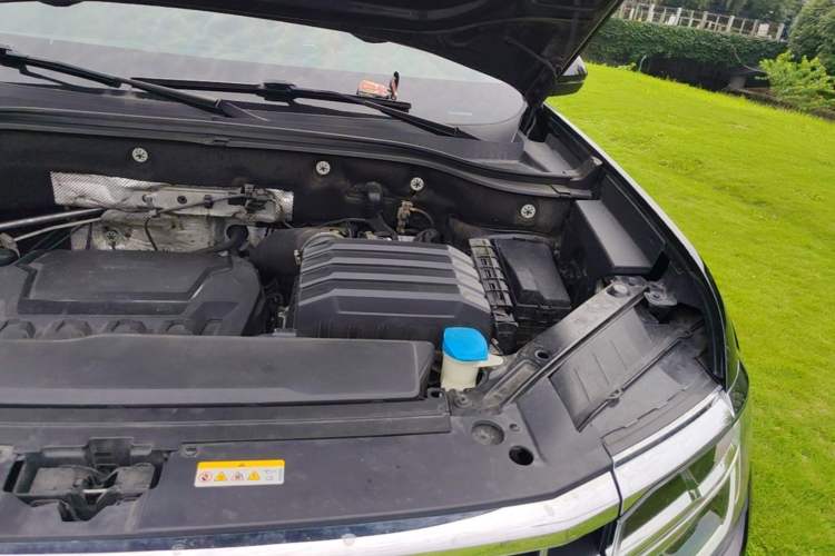 Used Volkswagen Teramont 2021 380TSI Four-Wheel Drive Prestige Luxury Edition Engine Bay Left