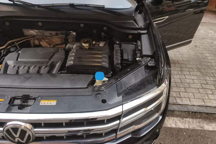 Used Volkswagen Teramont 2021 380TSI Four-Wheel Drive Prestige Luxury Edition Engine Bay Left