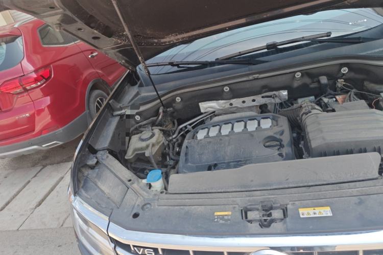 Used Volkswagen Teramont 2021 530 V6 Four-Wheel Drive Prestige Luxury Edition Engine Bay Right