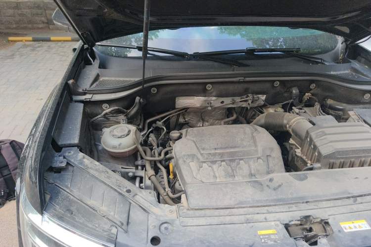 Used Volkswagen Teramont 2021 380TSI Four-Wheel Drive Prestige Luxury Edition Engine Bay Right