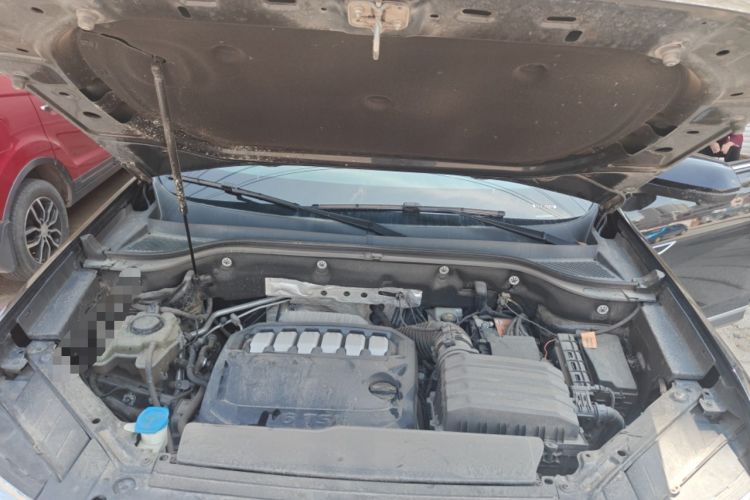 Used Volkswagen Teramont 2021 530 V6 Four-Wheel Drive Prestige Luxury Edition Engine Bay