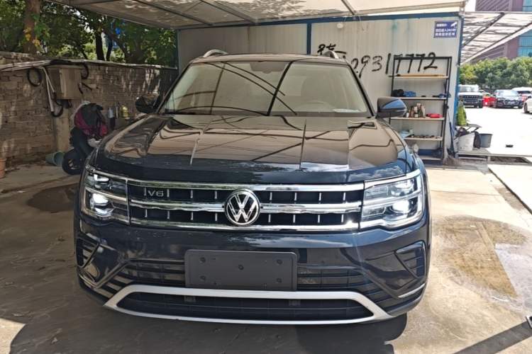 Used Volkswagen Teramont 2021 530 V6 Four-Wheel Drive Prestige Luxury Edition Front