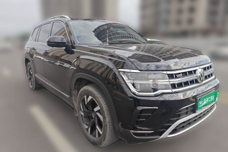 Used Volkswagen Teramont 2021 530 V6 Four-Wheel Drive Prestige Luxury Edition Front Right 45 Deg