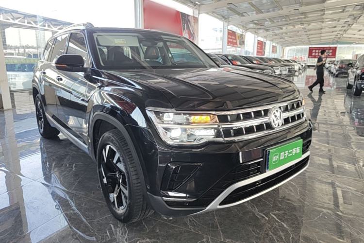 Used Volkswagen Teramont 2021 380TSI Four-Wheel Drive Prestige Luxury Edition Front Right 45 Deg