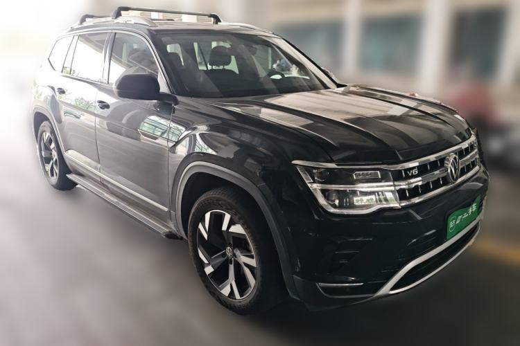 Used Volkswagen Teramont 2021 530 V6 Four-Wheel Drive Prestige Luxury Edition Front Right 45 Deg