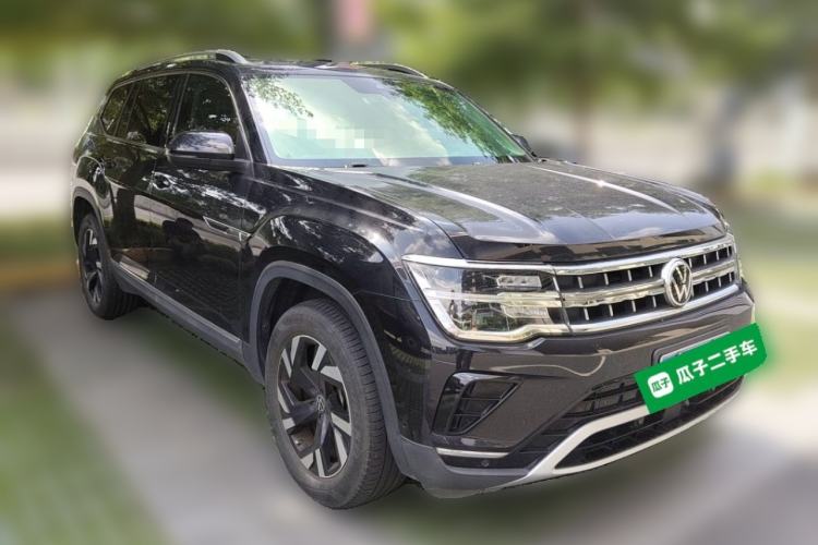 Used Volkswagen Teramont 2021 380TSI Four-Wheel Drive Prestige Luxury Edition Front Right 45 Deg