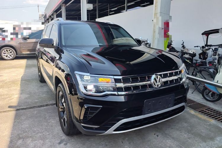 Used Volkswagen Teramont 2021 380TSI Four-Wheel Drive Prestige Luxury Edition Front Right 45 Deg