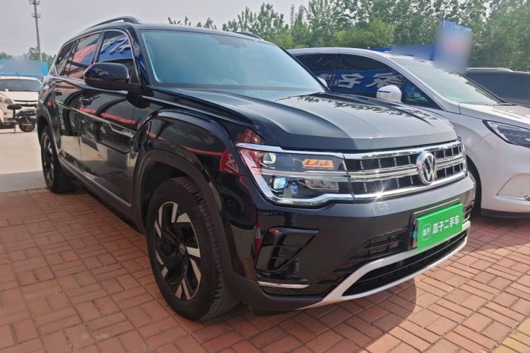 Used Volkswagen Teramont 2021 380TSI Four-Wheel Drive Prestige Luxury Edition Front Right 45 Deg