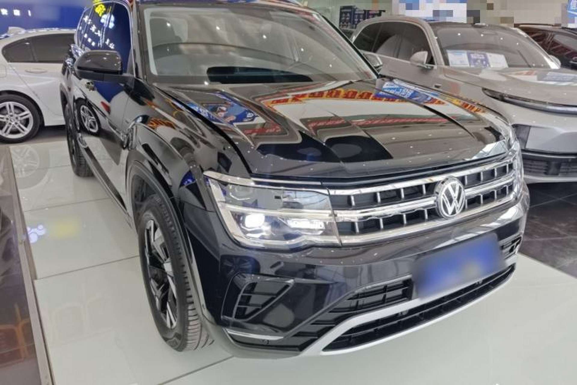 Used Volkswagen Teramont 2021 380TSI Four-Wheel Drive Prestige Luxury Edition Front Right 45 Deg