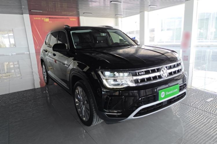 Used Volkswagen Teramont 2021 530 V6 All-Wheel Drive Prestige Flagship Edition Front Right 45 Deg
